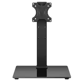 WKWKER - Universal TV Stand for 13-32inch LED LCD TV - Table Top TV Stand with 45 Degree Height Adjustable Swivel Mount - Black