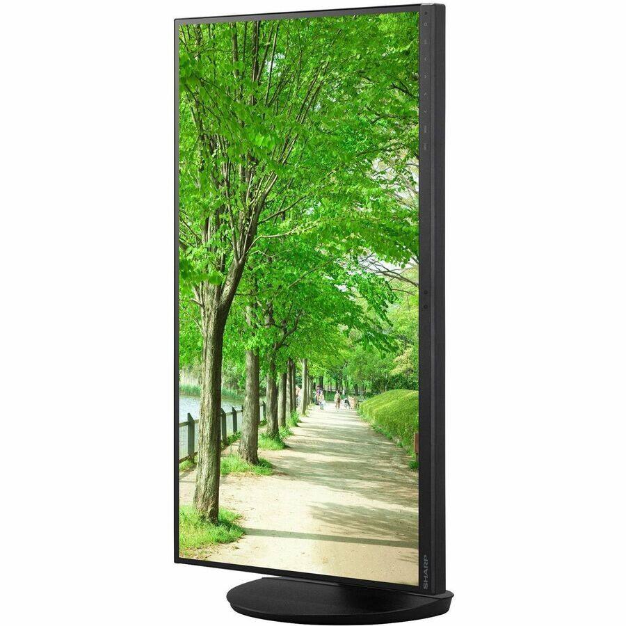 Alt View 2. Sharp - Sharp NEC Display MultiSync DD-EA272U 27" Class 4K UHD LED Monitor - 16:9 - 27" Viewable - In-plane Switching (IPS) - Black.