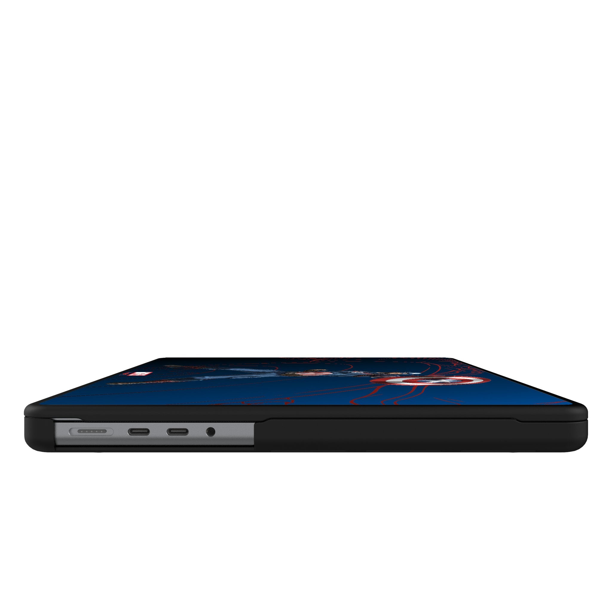 Alt View 2. Keyscaper - Marvel MechLine Laptop Case - Apple MacBook Pro (13-inch, 2020) - Captain America.