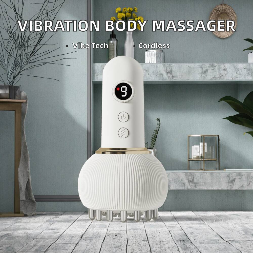 VIBRATION BODY MASSAGER  
- Vibe Tech  
- Cordless
