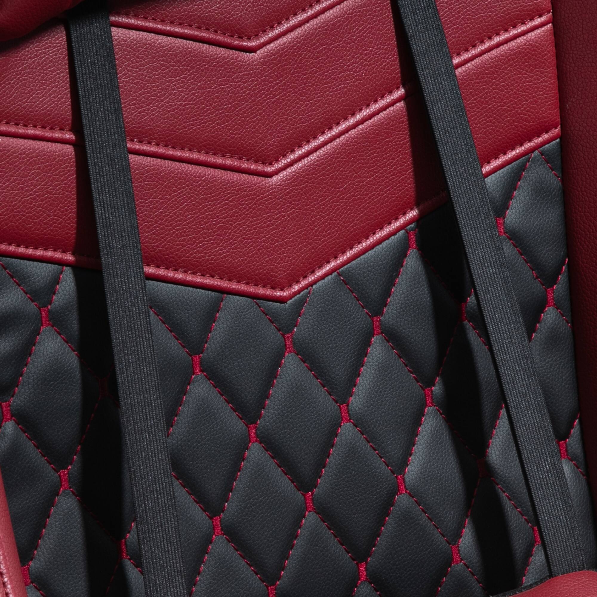 Alt View 5. Vinsetto - Racing Gaming Chair, High Back Swivel Recliner - red.