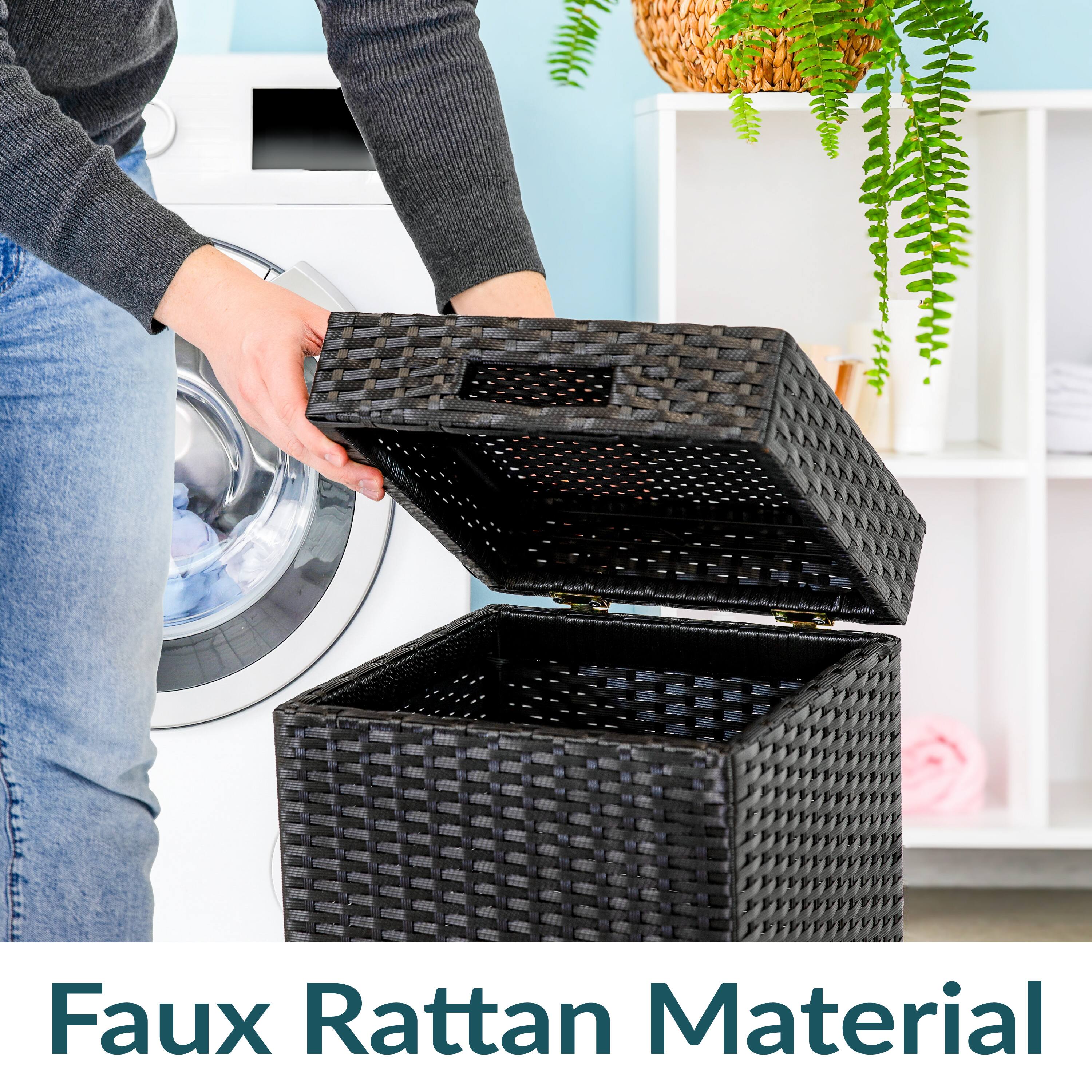 Faux Rattan Material