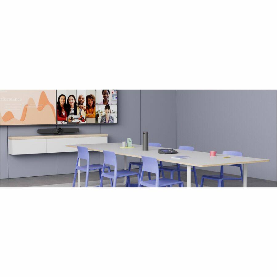 Alt View 3. Logitech - Logitech Sight Video Conferencing Camera - 60 fps - White - 4K - 3840 x 2160 Video - 315&deg; Angle - Tripod Mount.