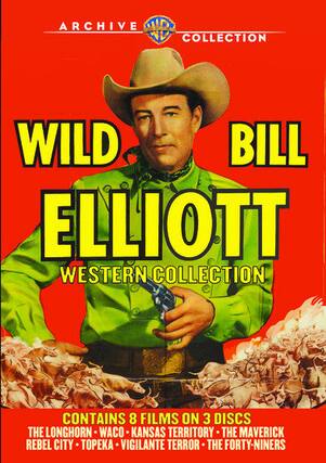 Front. Wild Bill Elliot Western Collection - DVD.