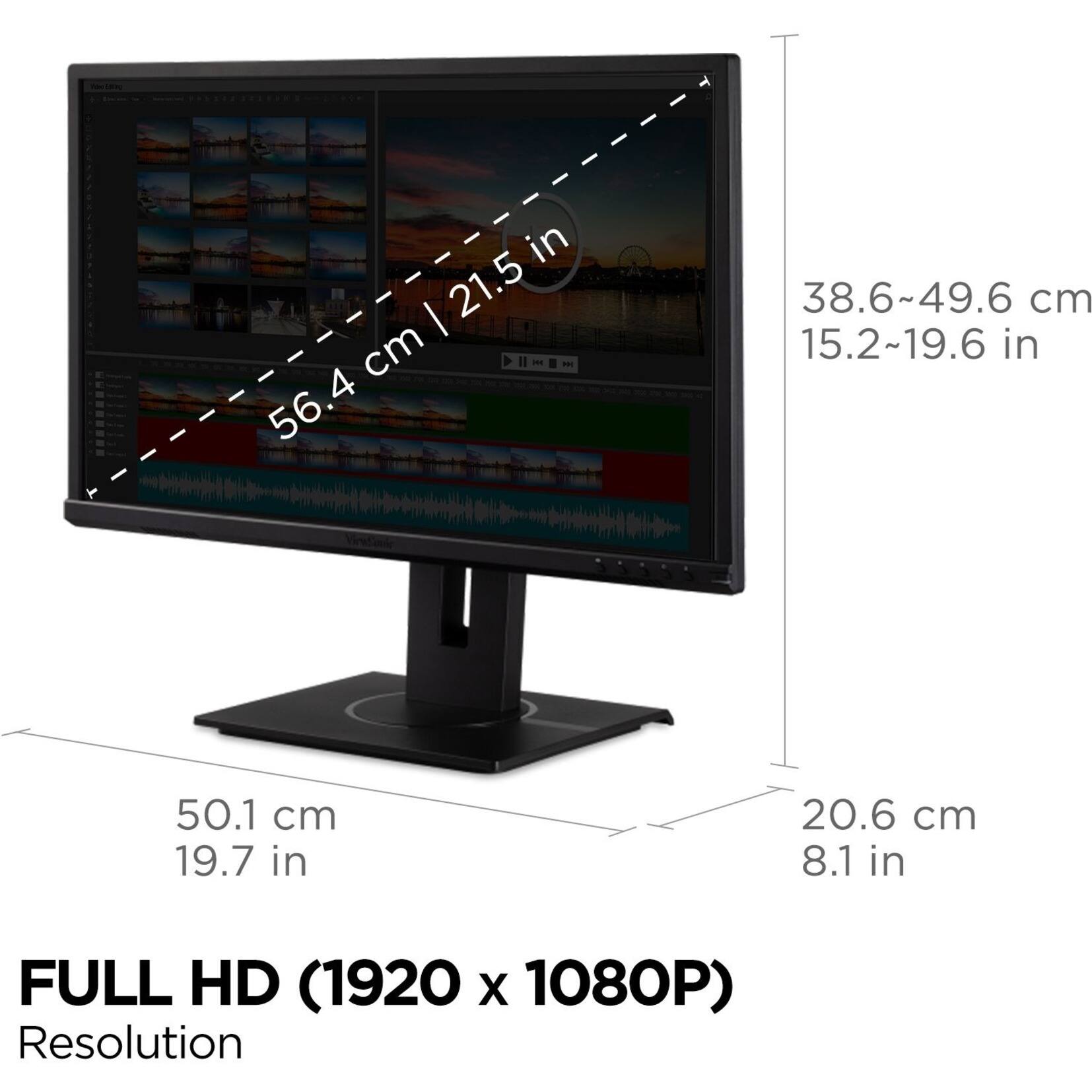 The text on the image reads: "Full HD (1920 x 1080p) Resolution".