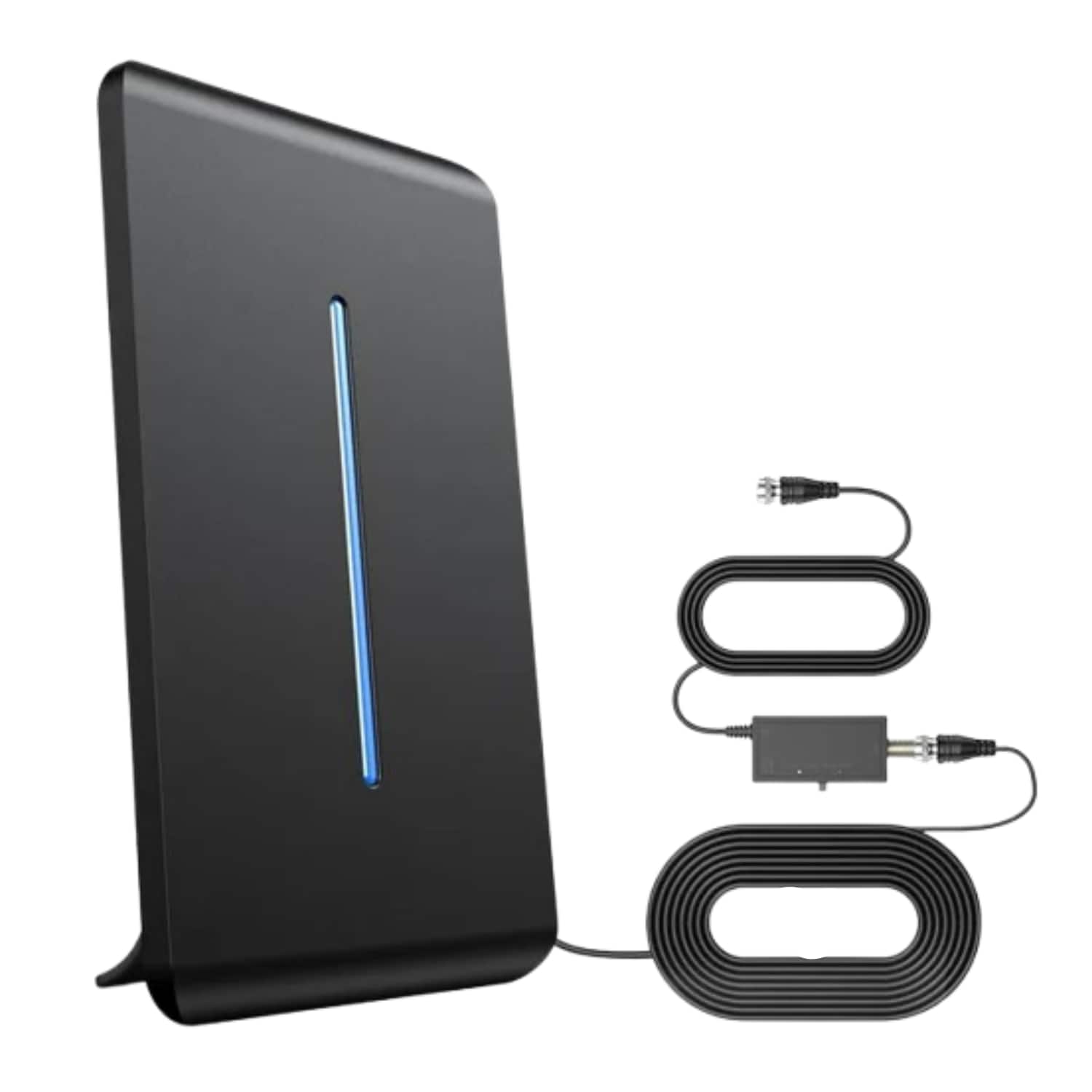 Stock Preferred - Upgraded Indoor/Outdoor HDTV Antenna - Black