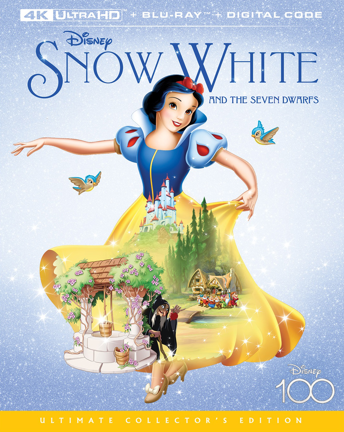 Snow White and the Seven Dwarfs [Includes Digital Copy] [4K Ultra HD Blu-ray /Blu-ray] [1937] - Best Buy