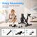Easy Assembly
Set up in just 3 simple steps-no special tools required.
1. Install Seat Post
2. Install handlebar
3. Add Pedals