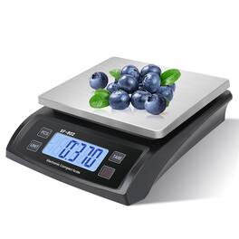 ACJPR - Large Digital Kitchen Scale 30kg/66lb Food Scale with LCD Display, Counting Mode, Adapter Included