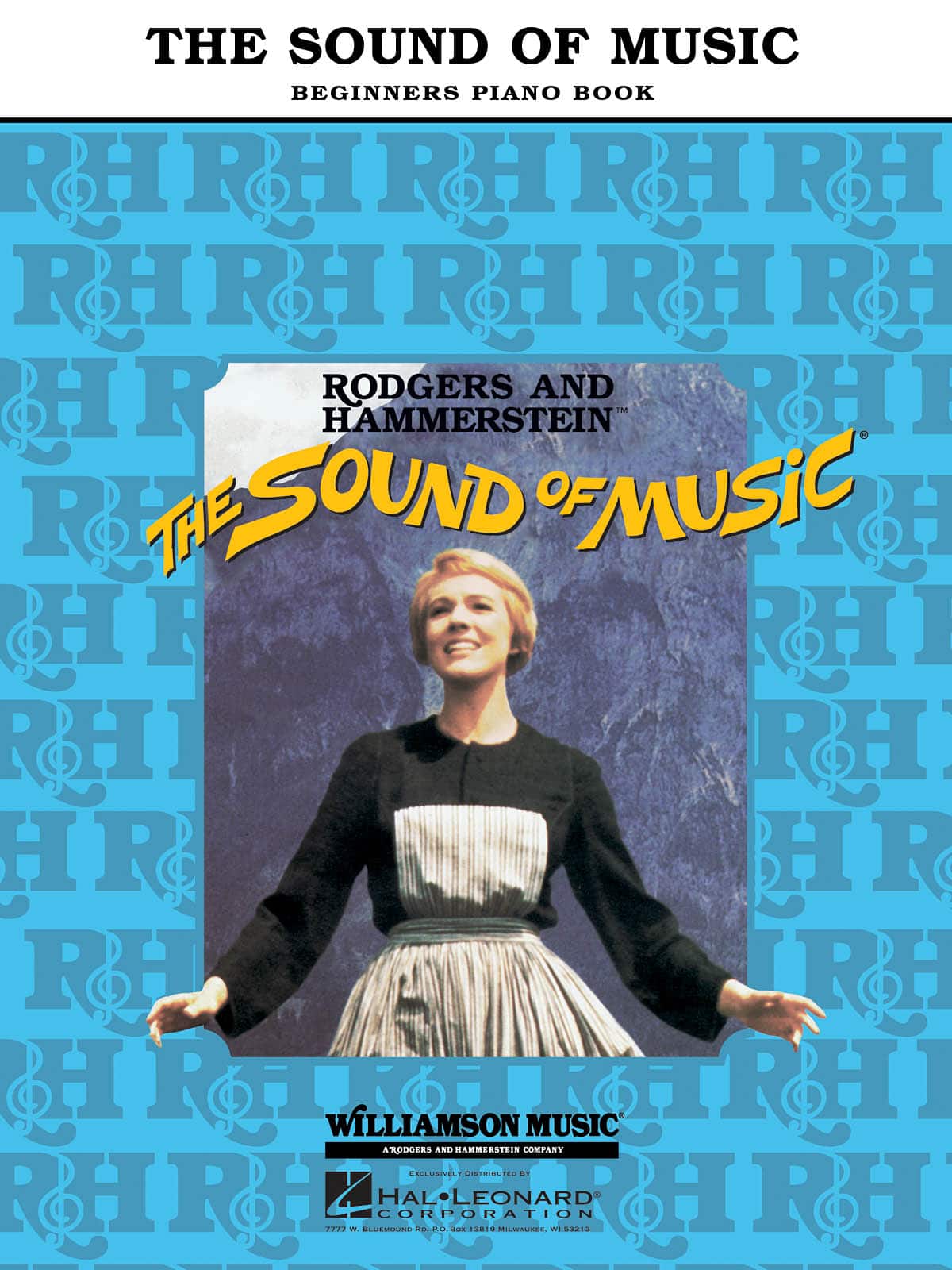 Hal Leonard - The Sound of Music Beginners Piano Book Softcover, 8 Songs, Easy Piano Vocal Selections for Piano/Keyboard