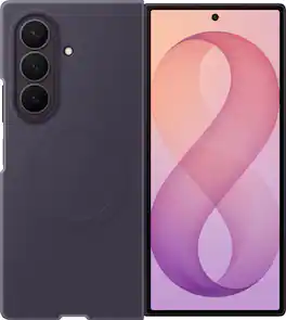 Samsung - Galaxy Z Fold8 Ultra Silicone Magnet Case - Violet Shadow