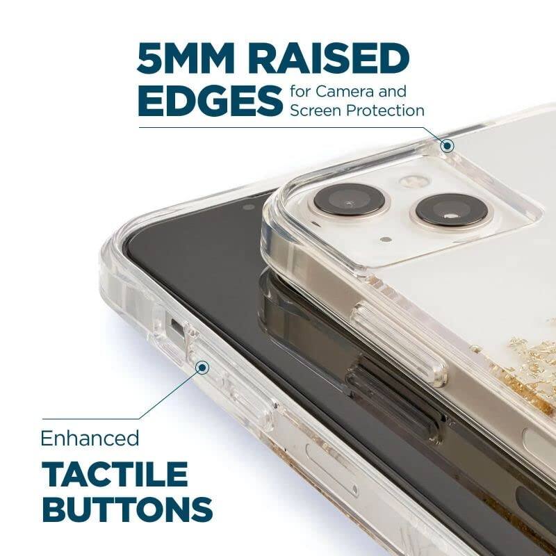 5MM RAISED EDGES for Camera and Screen Protection  
Enhanced TACTILE BUTTONS