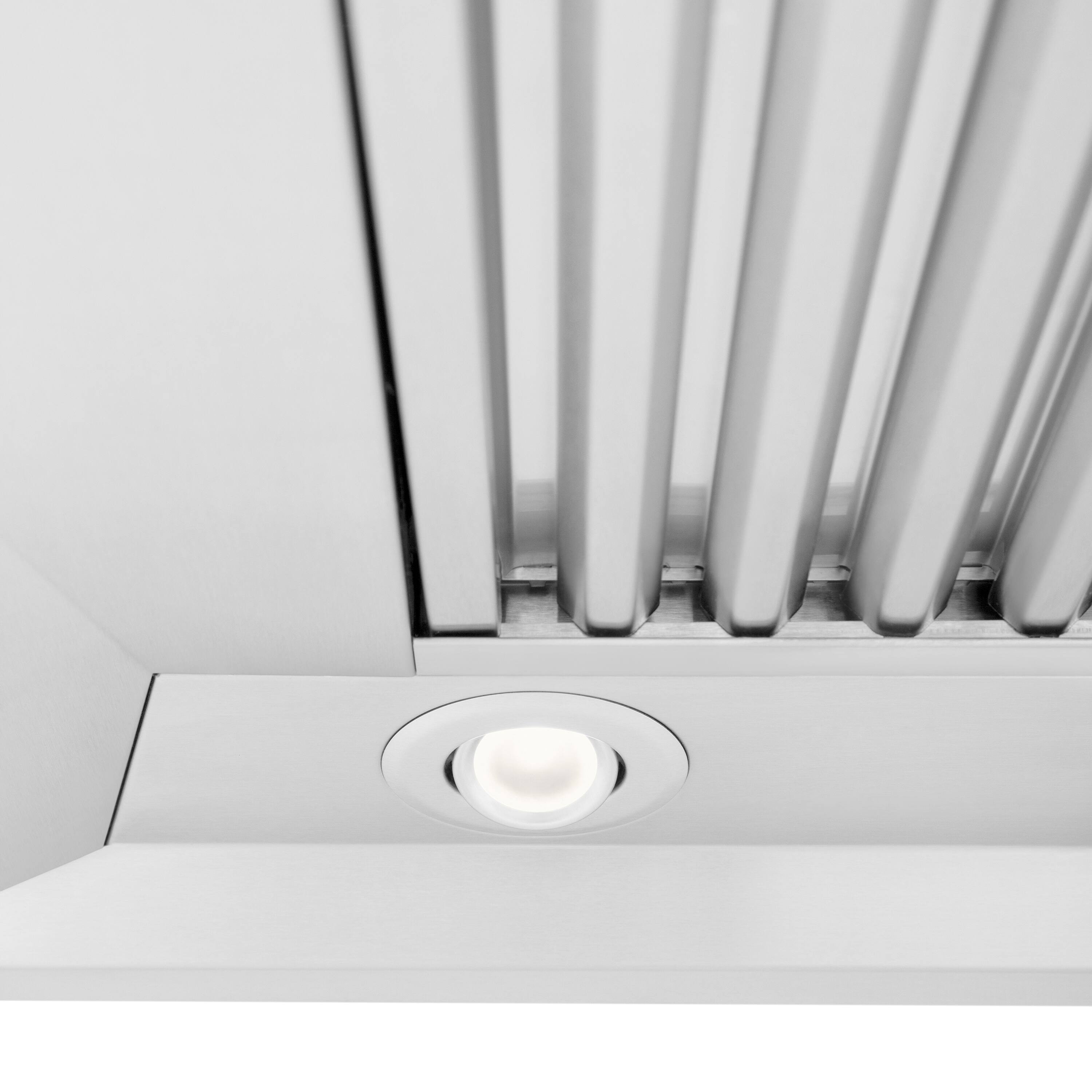 Alt View 2. ZLINE - ZLINE 30 in. Convertible Professional Wall Mount Range Hood in Stainless Steel (KECOM-30) - Stainless steel.