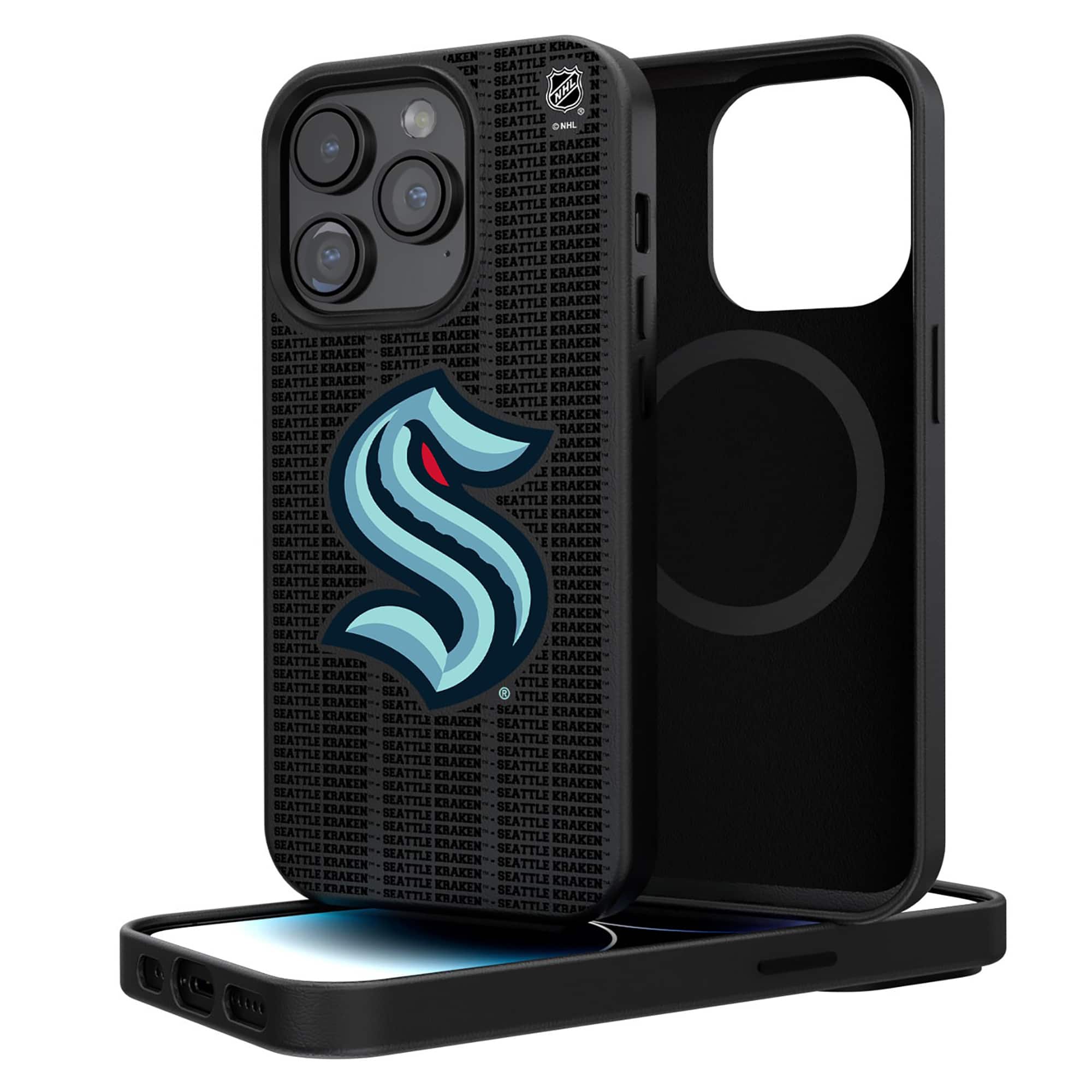Keyscaper - NHL - Seattle Kraken Primary Logo iPhone Magnetic Bump Case - 16 Pro Max - Black price history on PriceWatchPro