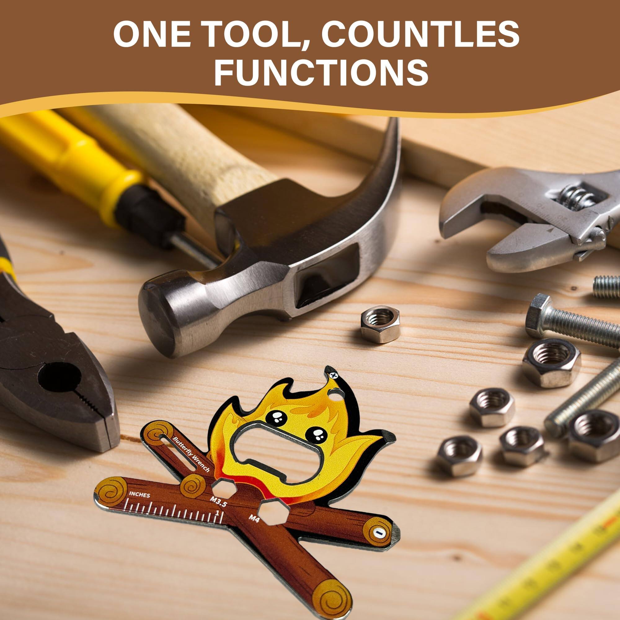 ONE TOOL, COUNTLESS FUNCTIONS

Butterfly Wrench

INCHES M3.5 M4