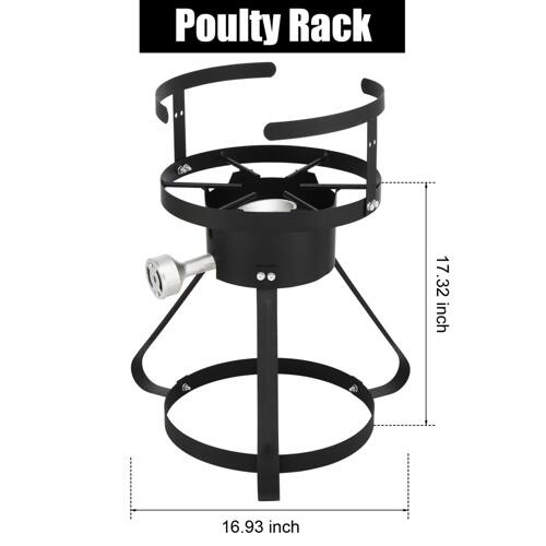 Poultry Rack  
17.32 inch  
16.93 inch