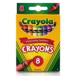 Crayola - Crayons, Regular Size, 8 Colors