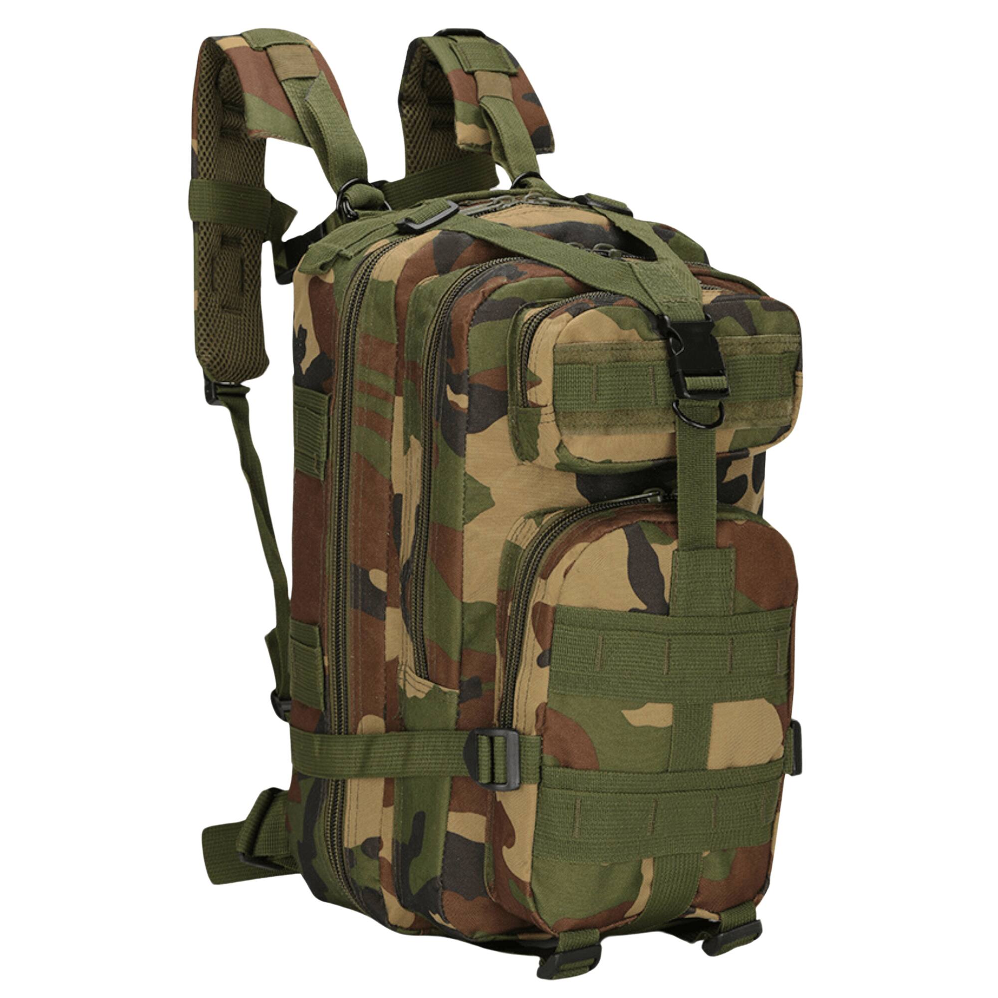 Alt View 2. XGear Tactical - Large 40L Tactical Backpack Survival Bag - Jungle Camo.