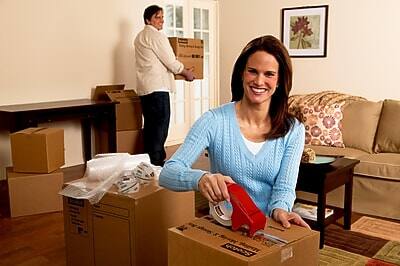 Alt View 2. Scotch - 1.88" Packing Tape Dispenser - Red.