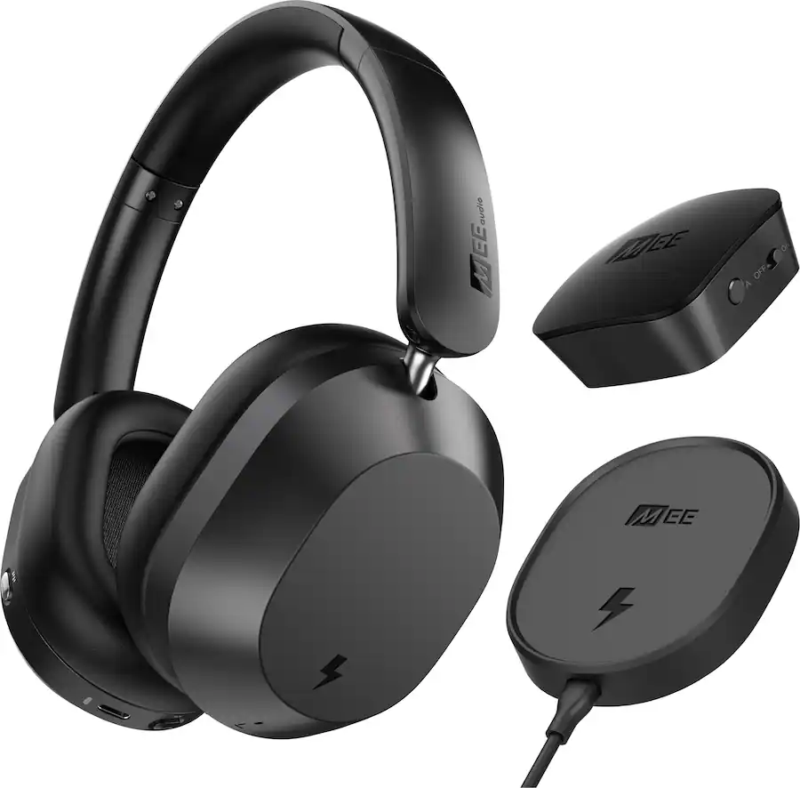 Mee Audio MEE audio Cinema 3D Wireless Noise Cancelling Over the Ear TV ...