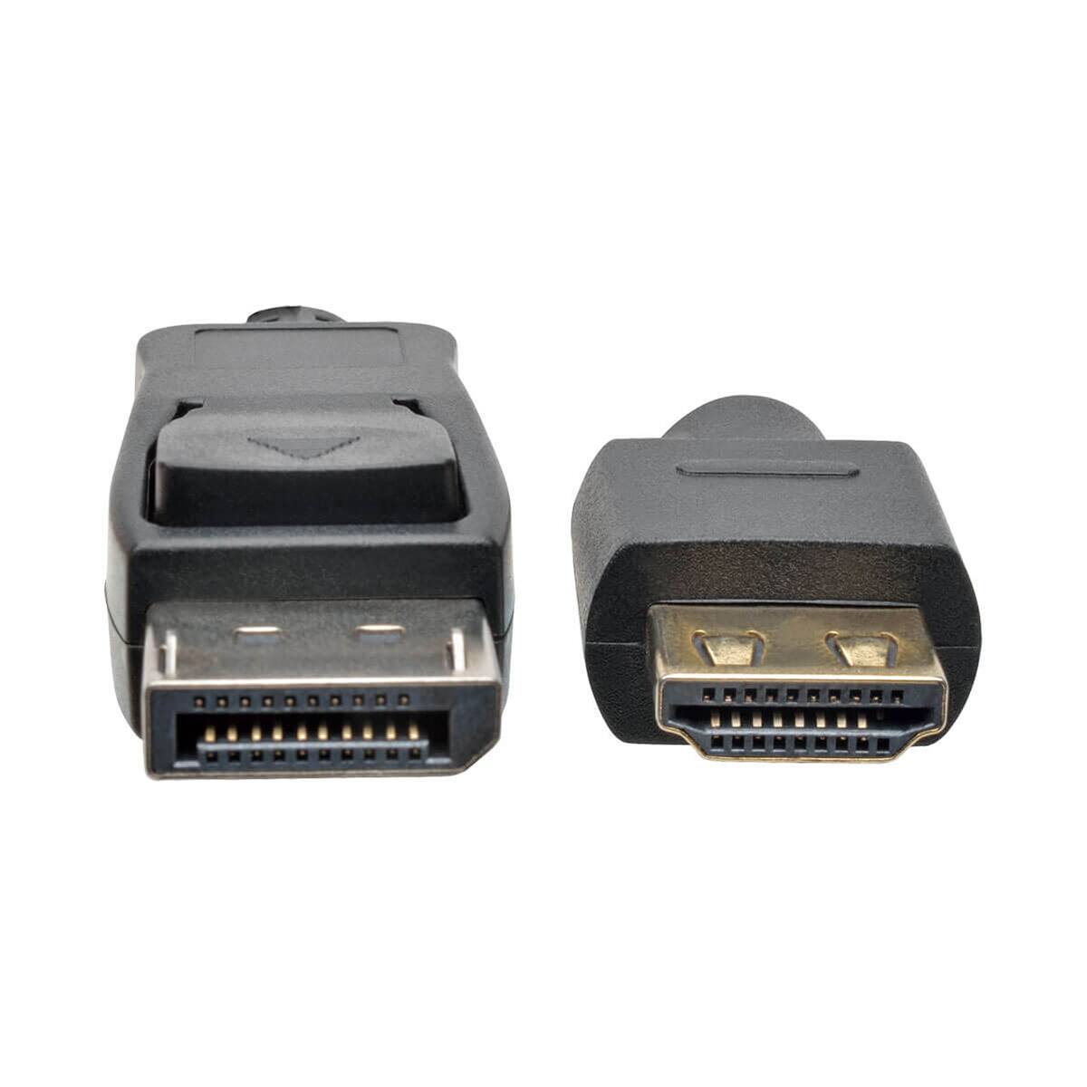 Alt View 1. Tripp Lite - Tripp Lite 6' 4K DisplayPort 1.2 to HDMI Active Adapter Cable, TAA, Black.