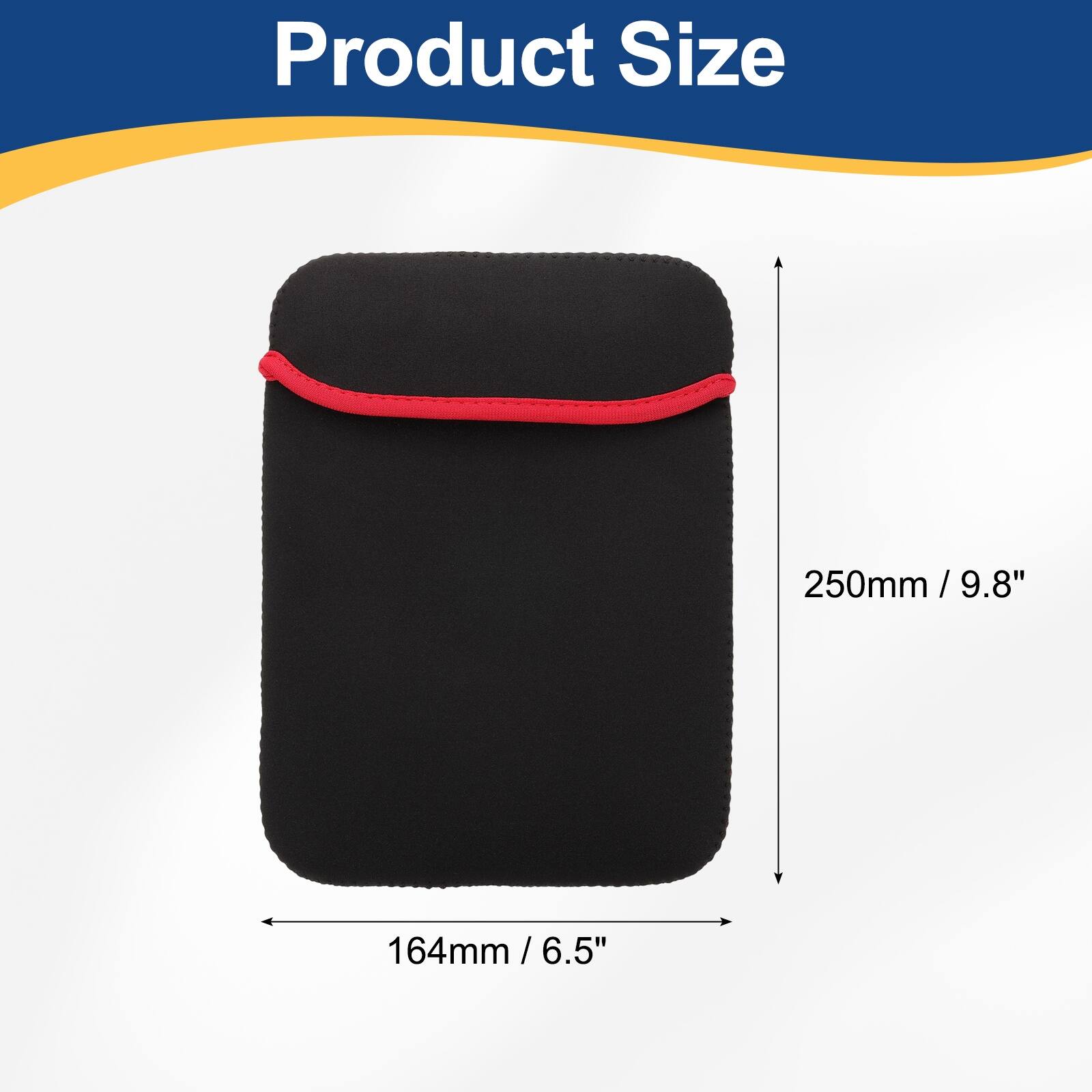 Product Size  
250mm / 9.8"  
164mm / 6.5"