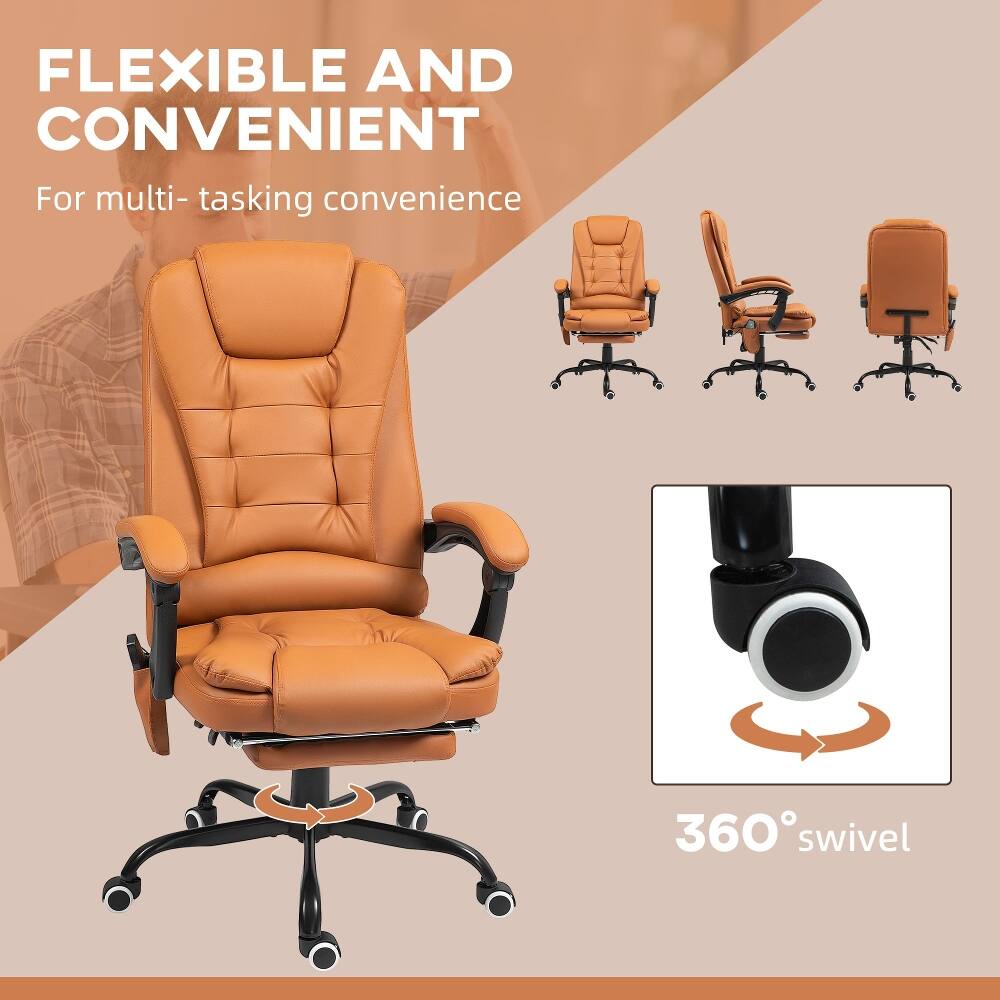 FLEXIBLE AND CONVENIENT  
For multi-tasking convenience  
360° swivel