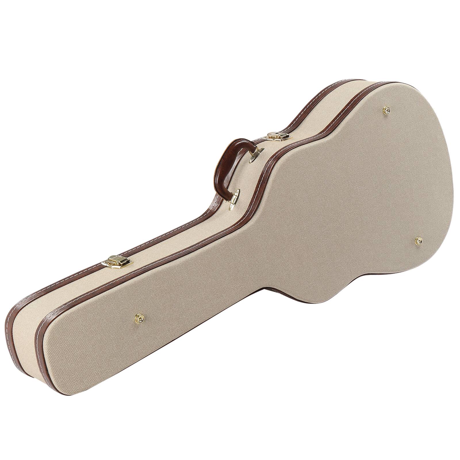 Alt View 4. Winado - 39 Inch Acoustic Guitar Hard Case, Wood Classical Guitar Case Hard-Shell Gig Bag with Lock Latch Padding, Soft Lining.