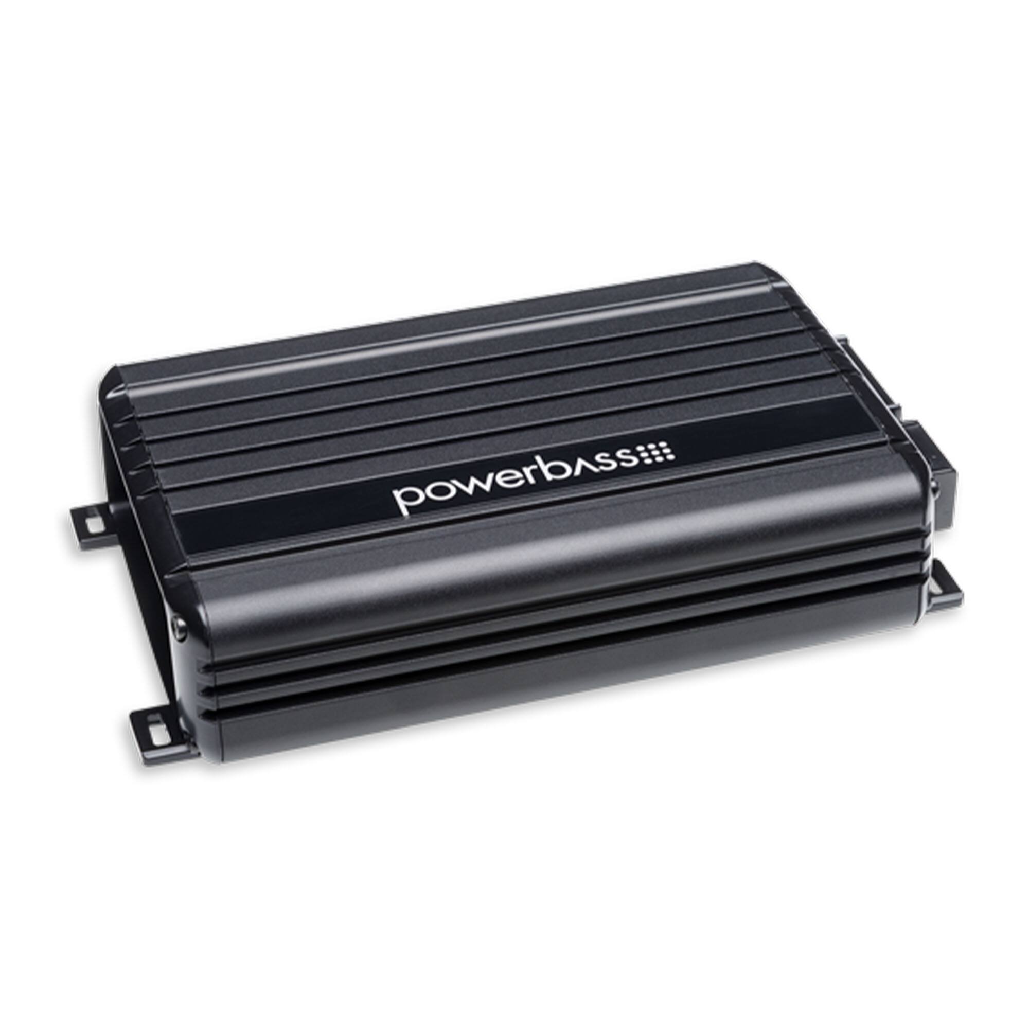 Front. Powerbass - Powerbass XL-400.1D Monoblock Class D Powersport Amplifier - Black/Gray.