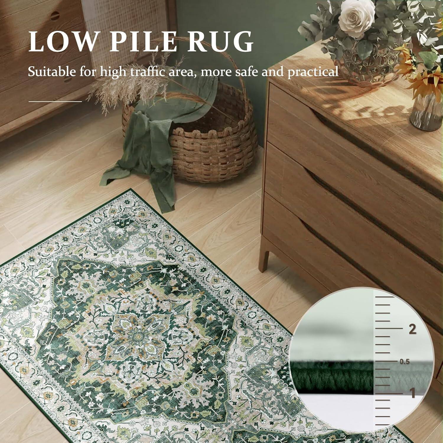 LOW PILE RUG  
Suitable for high traffic area, more safe and practical  

2  
0.5  
1