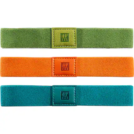 Front. ZWILLING - ZWILLING Fresh & Save 3-pc Elastic Band Set - Multicolored.