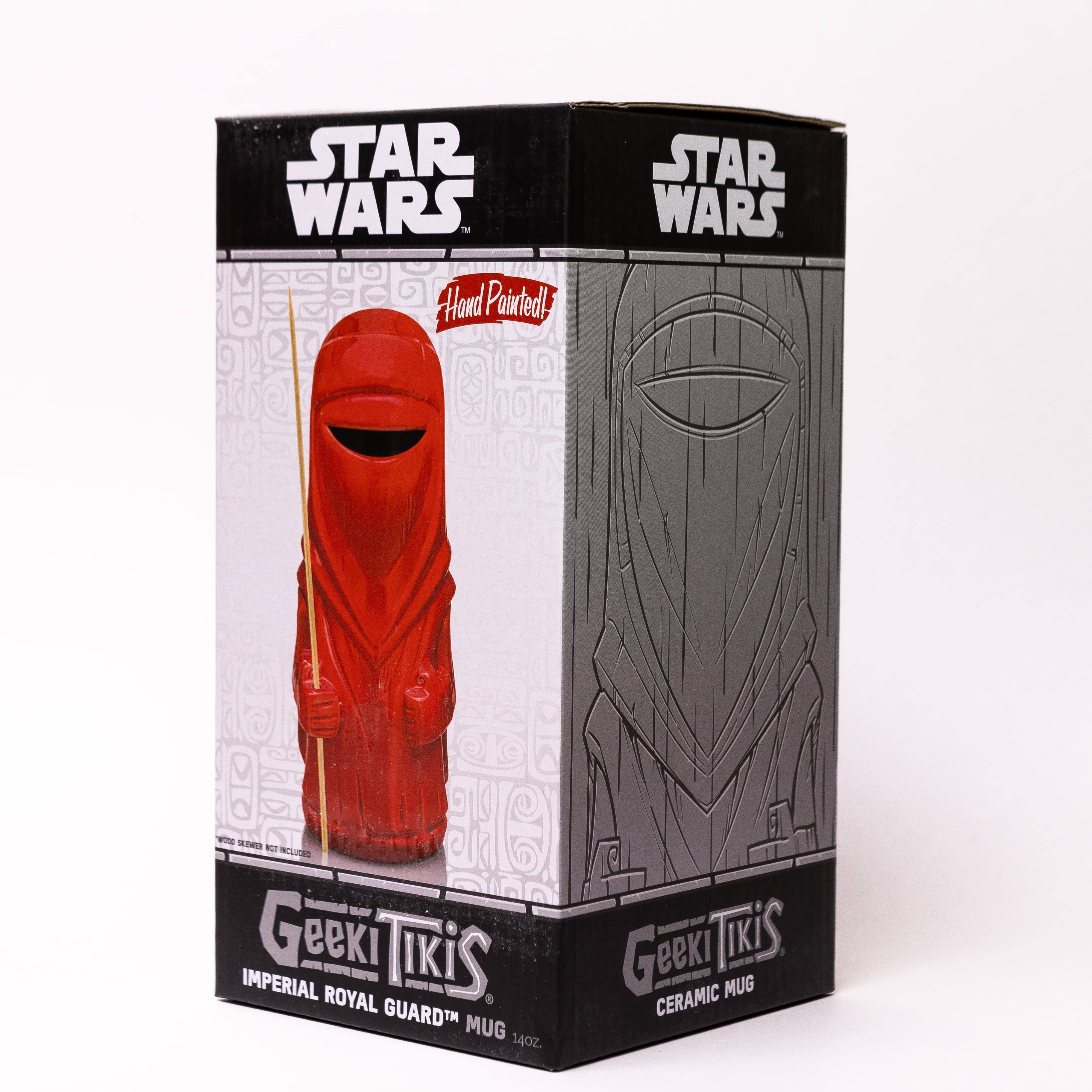 STAR WARS - Hand Painted!  
STAR WARS - SAE - a - IMPERIAL Geeki Tikis - TIKI ROYAL GUARD MUG 14oz.  
Geeki Tikis - CERAMIC MUG