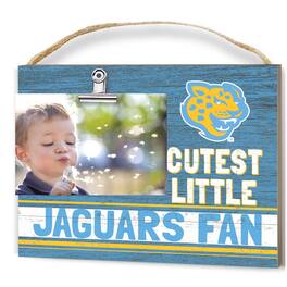 Jardine - Southern University Jaguars 8'' x 10'' Cutest Little Team Logo Clip Photo Frame - Light Blue