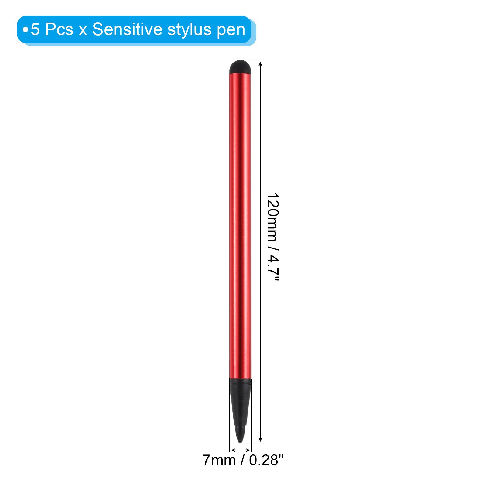 5 Pcs x Sensitive stylus pen  
120mm / 4.7"  
7mm / 0.28"