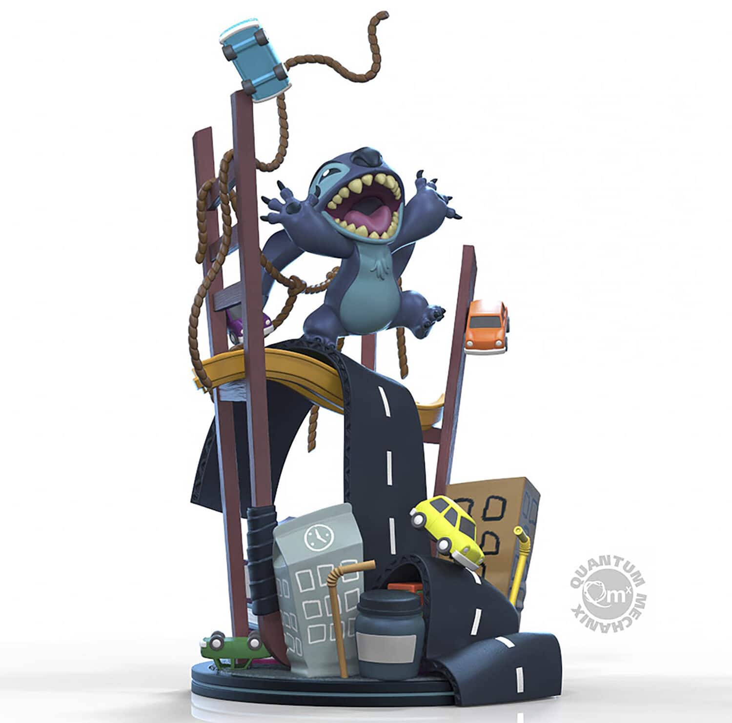 PopMarket - Quantum Mechanix QMx - Stitch x San Francisco - 8" Q-Fig Max Elite - COLLECTABLES - Multicolor