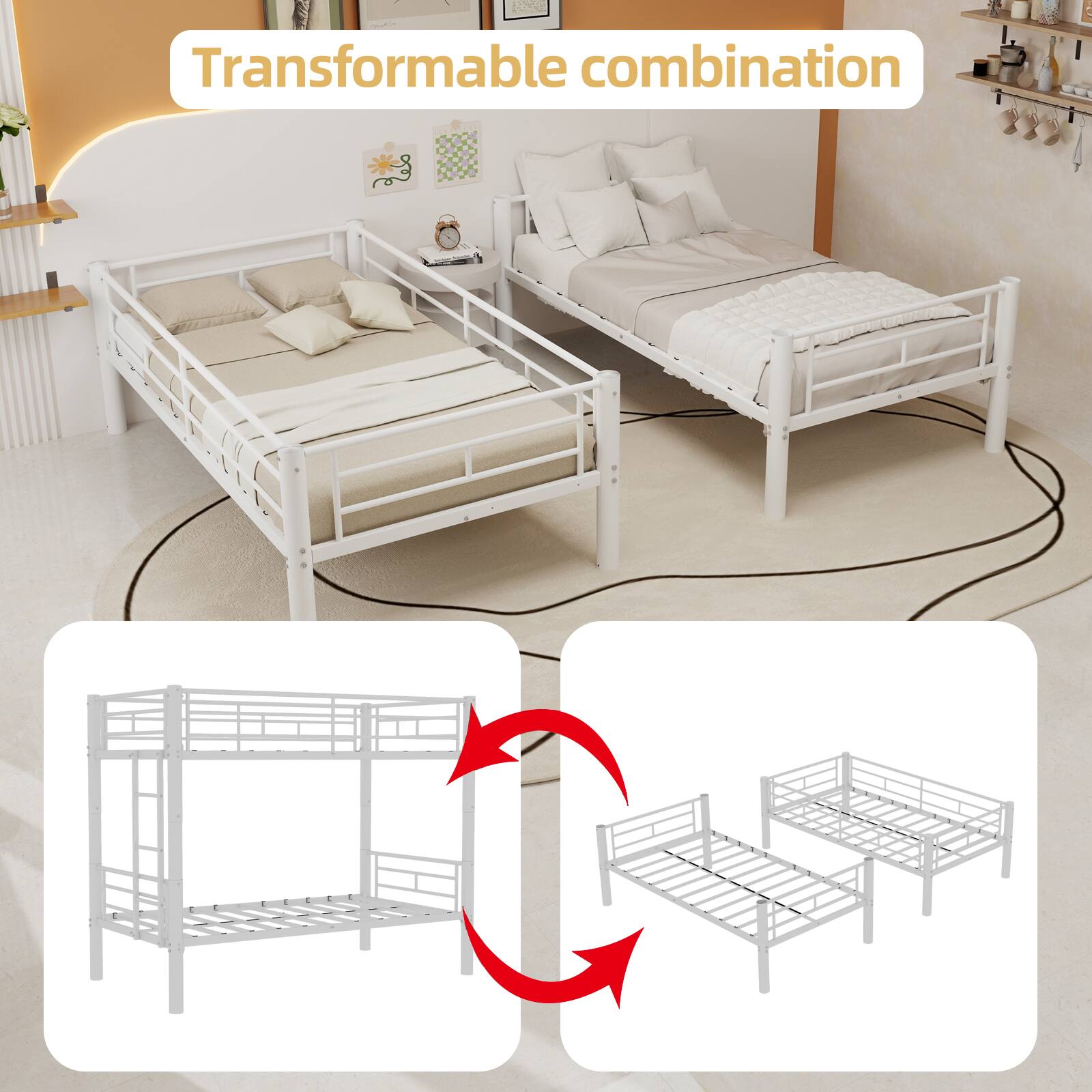 Transformable combination