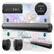 Alt View 7. Topteng - BS-10 2.0 Channel Home Theater Soundbar with Wireless Subwoofer, 3D Surround & TWS Pairing - Black - Black.