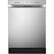 Front. Midea - Midea 52 dBA Stainless Front Control Dishwasher - Stainless Steel.