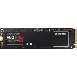 Samsung - 980 PRO MZ-V8P2T0B/AM 2 TB Solid State Drive - M.2 2280 Internal - PCI Express NVMe (PCI Express NVMe 4.0 x4)