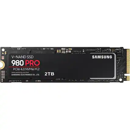 V-NAND SSD
980 PRO
PCIe 4.0 NVMe M.2
2TB
SAMSUNG ELECTRONICS CO., LTD.
www.samsung.com/ssd
SAMSUNG