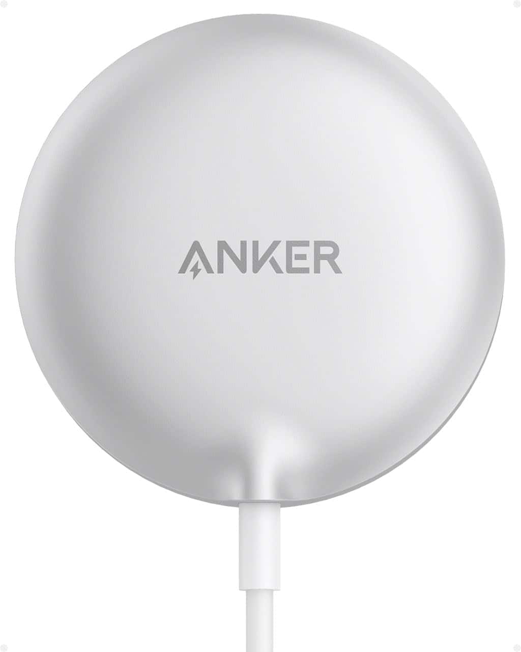 Anker - MagSafe Charger Pad, MagGo iPhone 16 Wireless Charging Pad, Qi2 Certified 15W Wireless Charger - White