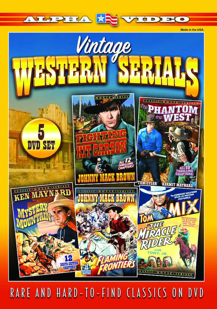 Front. Vintage Western Serials (The Miracle Rider / The Myste - DVD.