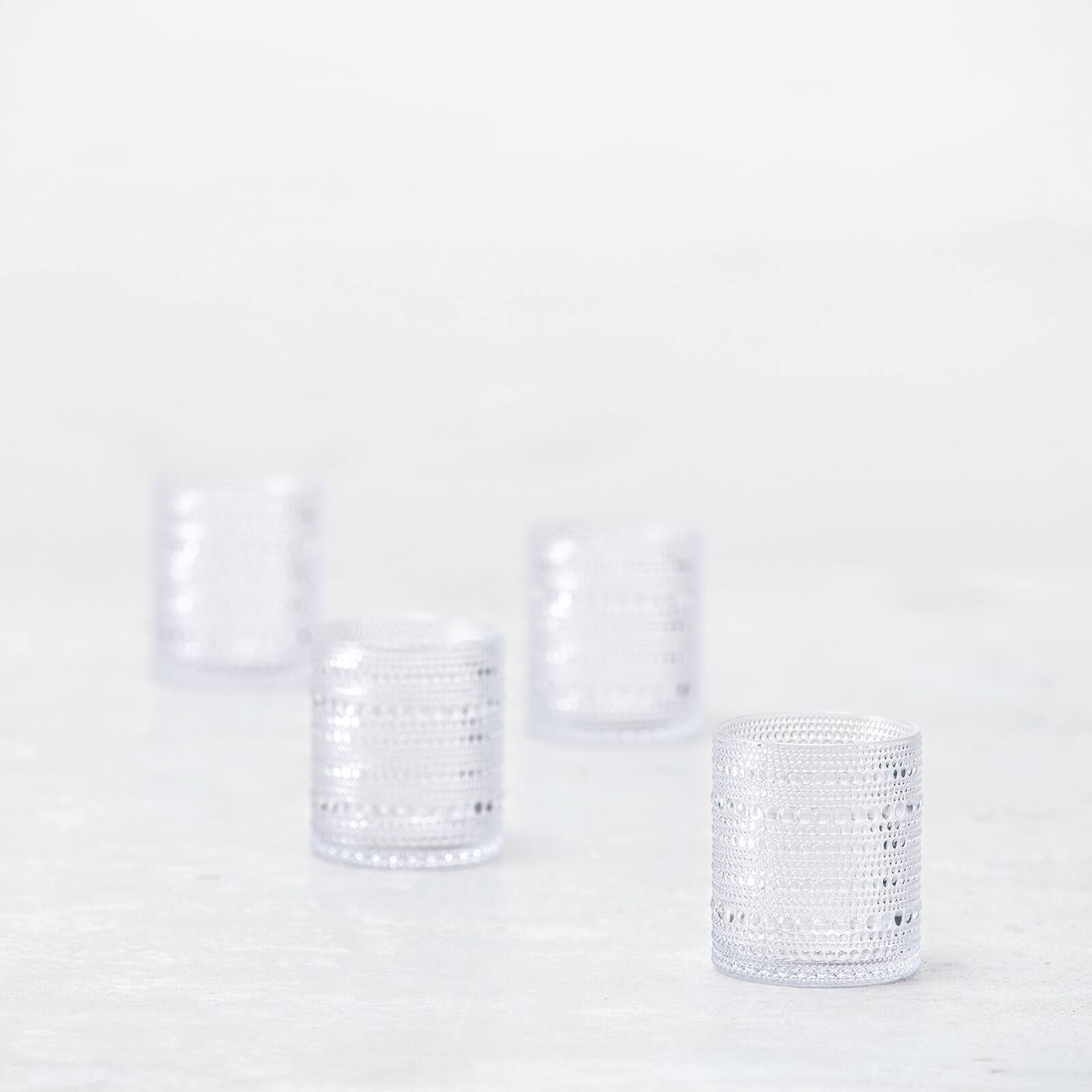 Alt View 1. Fortessa - Orbetto Outdoor Double Old Fashioned Beverage Cocktail Glass 4 Pack, 10.5 ounce, Clear - Clear.