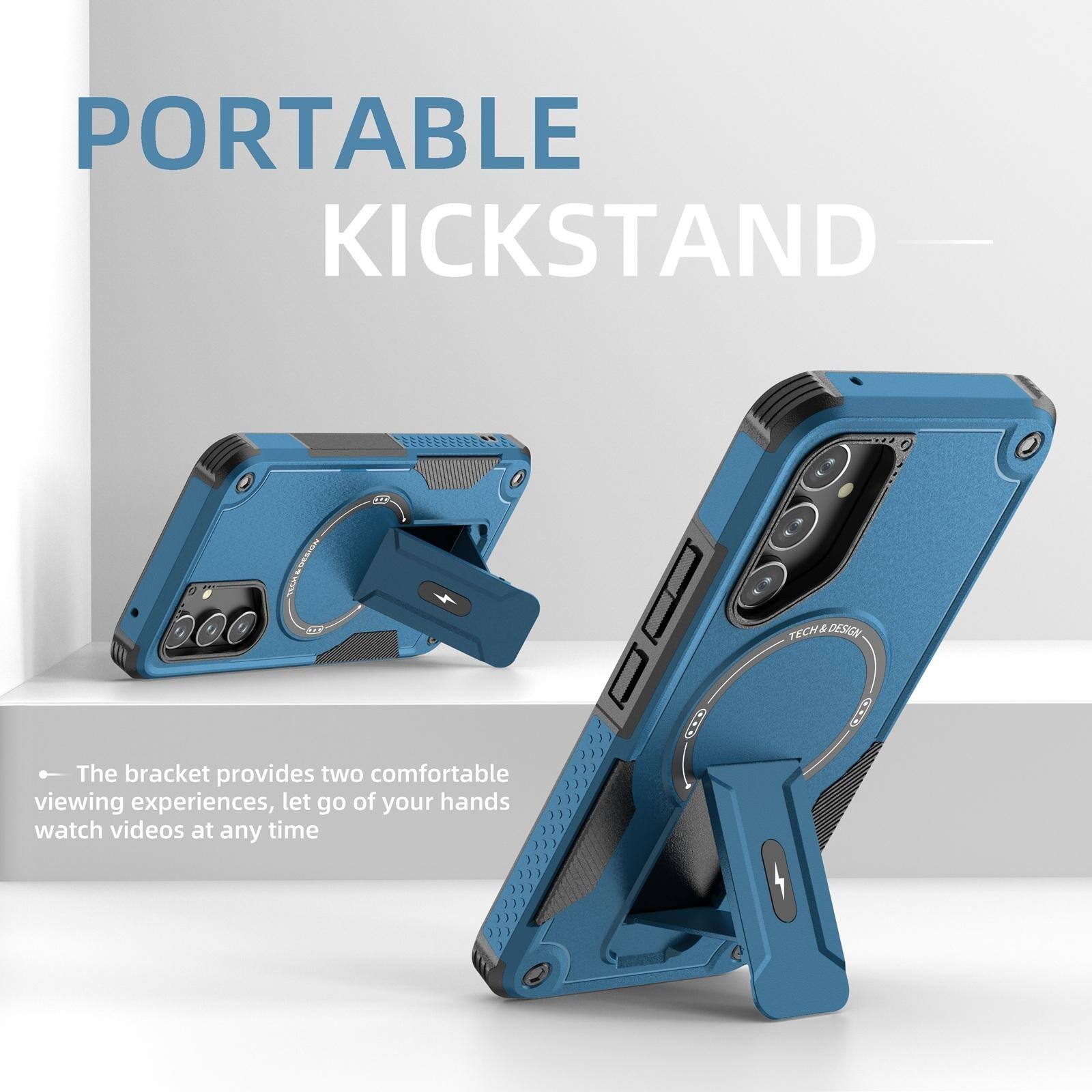 PORTABLE KICKSTAND

NOISION
TECH & DESIGN

The bracket provides two comfortable viewing experiences, let go of your hands watch videos at any time