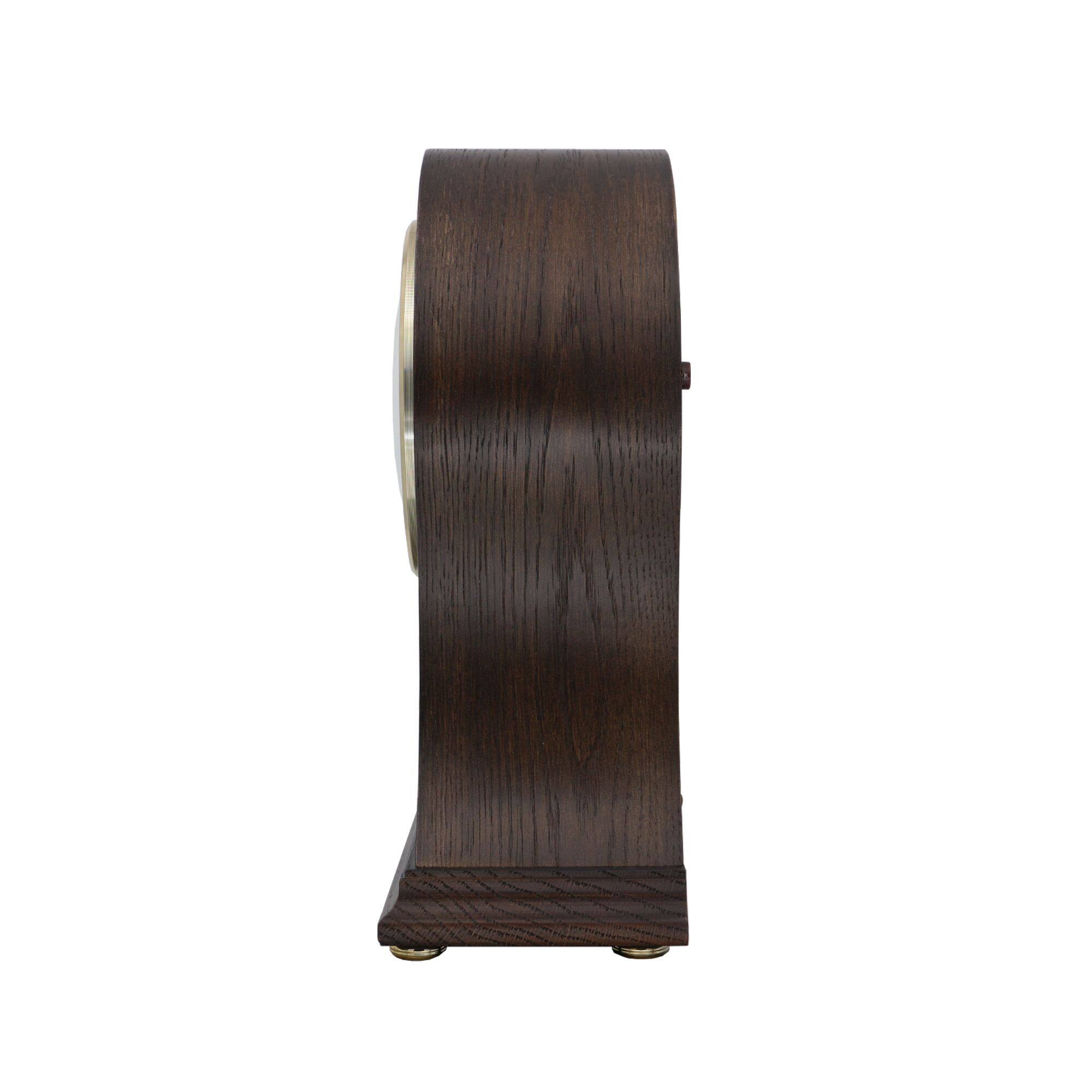 Alt View 1. Seiko - Seiko Tai Wooden Dual Chime Mantel Clock, Brown - Antique Brown.