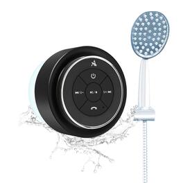 Cedar Assembly - Upgraded Pro Shower Certified Ipx7 Waterproof 8w Crystal Sound rich Bass 12h Playtime With Suction Cup An - Silver