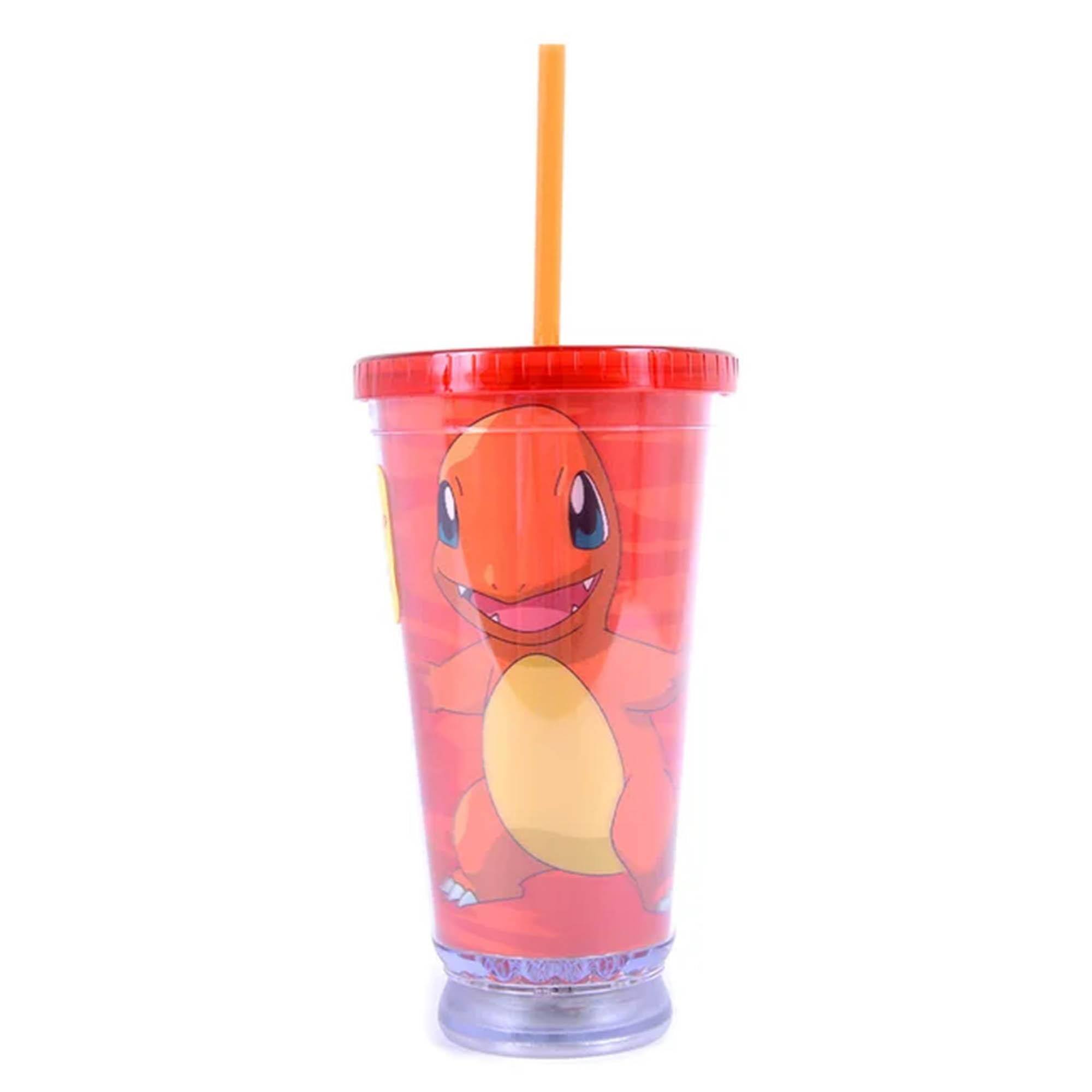 Front. Pokémon - Pokemon Charmander 18oz LED Carnival Cup - Orange.