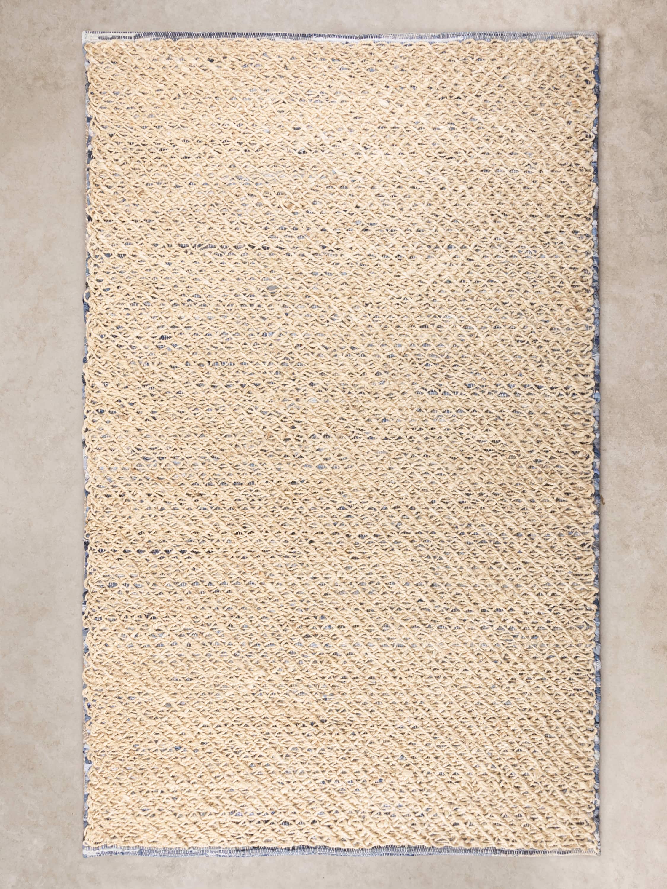 GAURI KOHLI - Bogota Rug - Shades of beige and blue