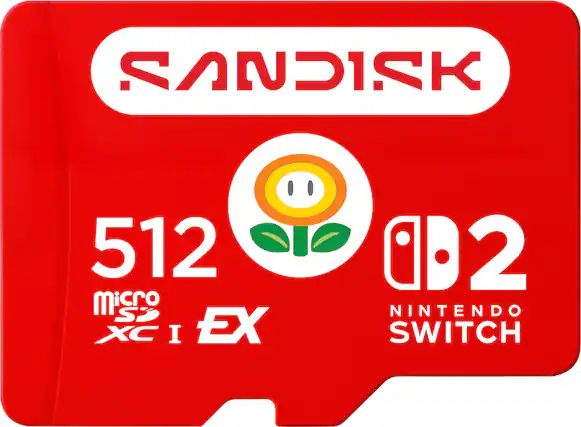 SANDISK 512 Micro SDXC I EX 102 NINTENDO SWITCH