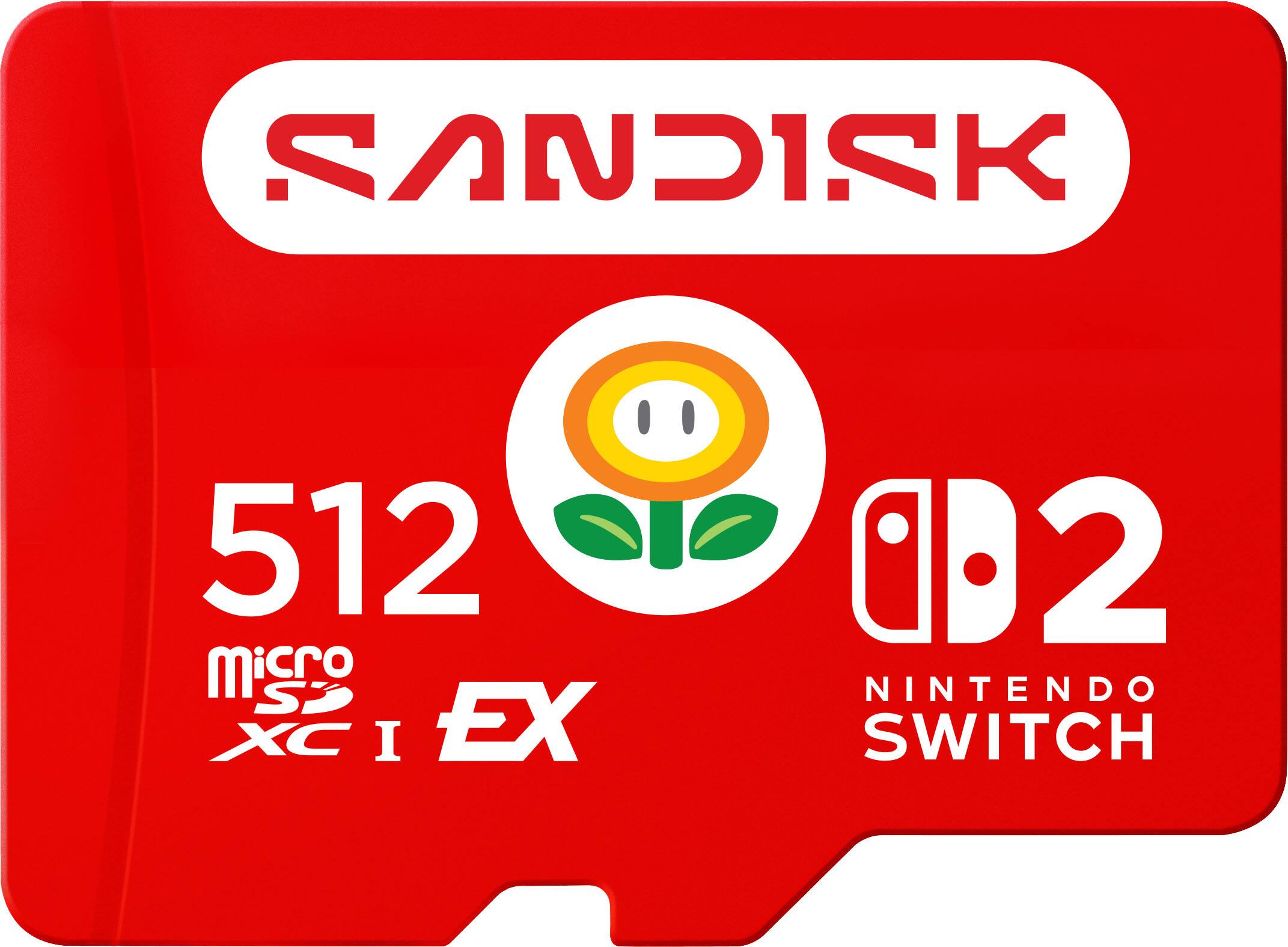 SANDISK 512 Micro SDXC I EX 102 NINTENDO SWITCH